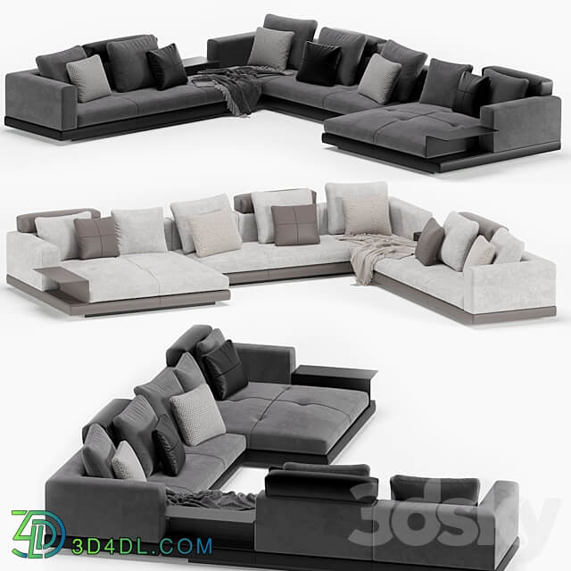 Minotti connery sofa 3D Models 3DSKY