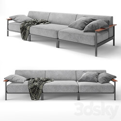 Rome outdoor sofa 3D Models 3DSKY 