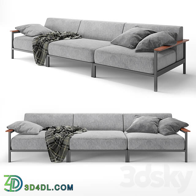 Rome outdoor sofa 3D Models 3DSKY