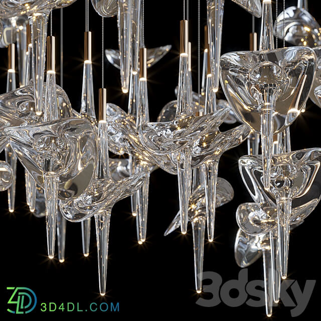 Suspended installation Vargov Design Spritz Pendant light 3D Models 3DSKY