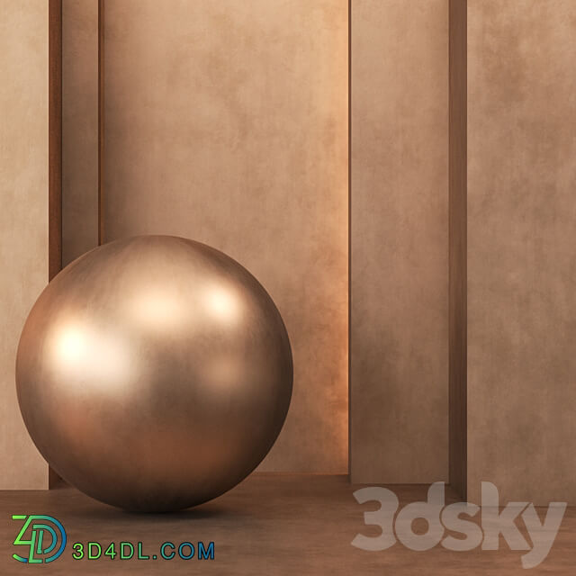 Bronze Texture 4k 3 Color 3D Models