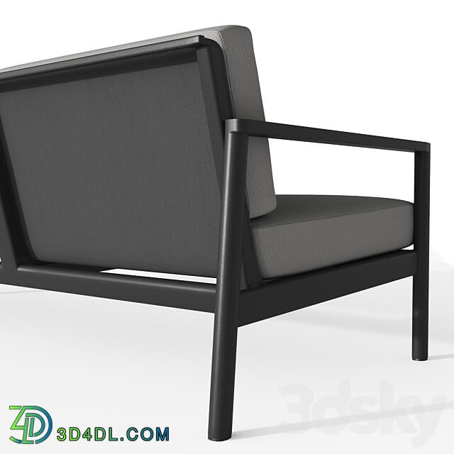 RH MARINO ALUMINU SOFA 96 3D Models