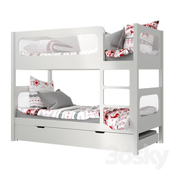 Bunk bed pilha AM.PM 3D Models 