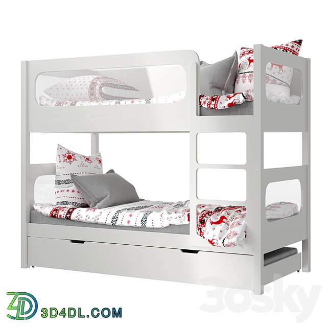 Bunk bed pilha AM.PM 3D Models