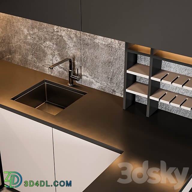 kitchen modern73 Kitchen 3D Models