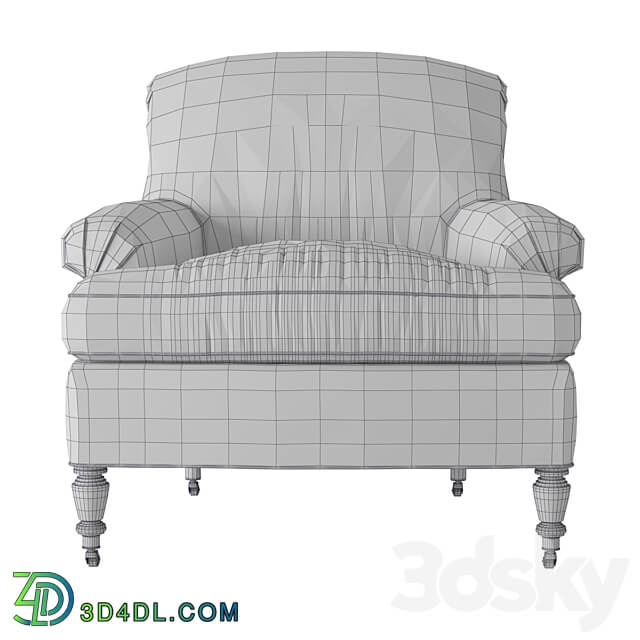 Hollywood at home Peter Dunham MC Armchair 3D Models