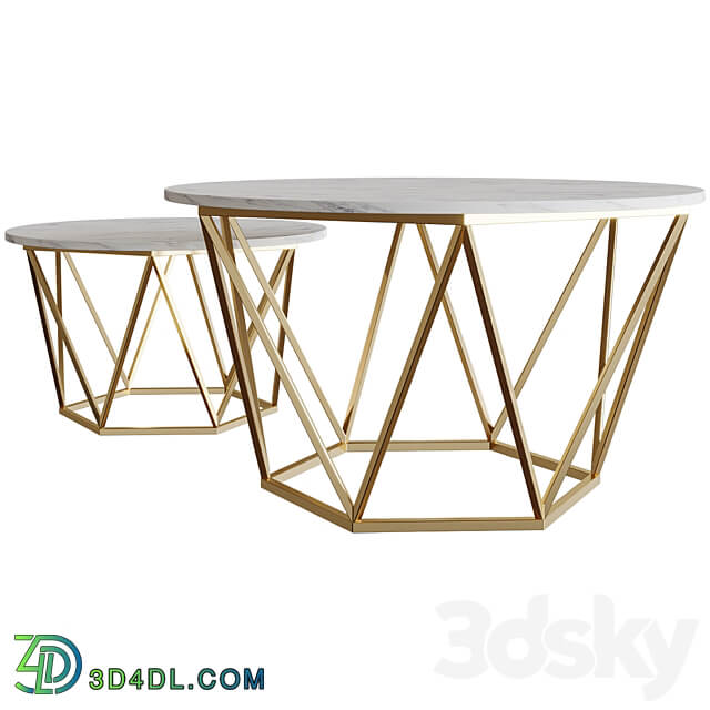 Diemer coffee table Coffee table 3D Models