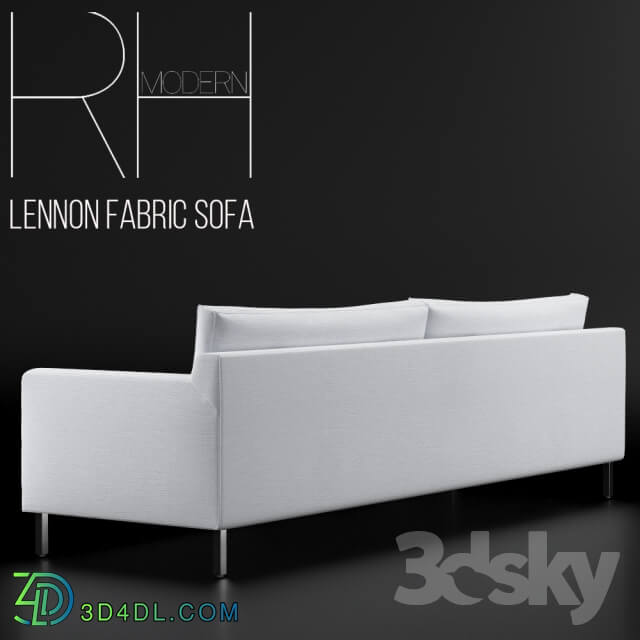 RH LENNON FABRIC SOFA