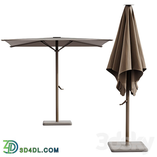 Gandiablasco Bali Folding parasol corona7 vray Other 3D Models