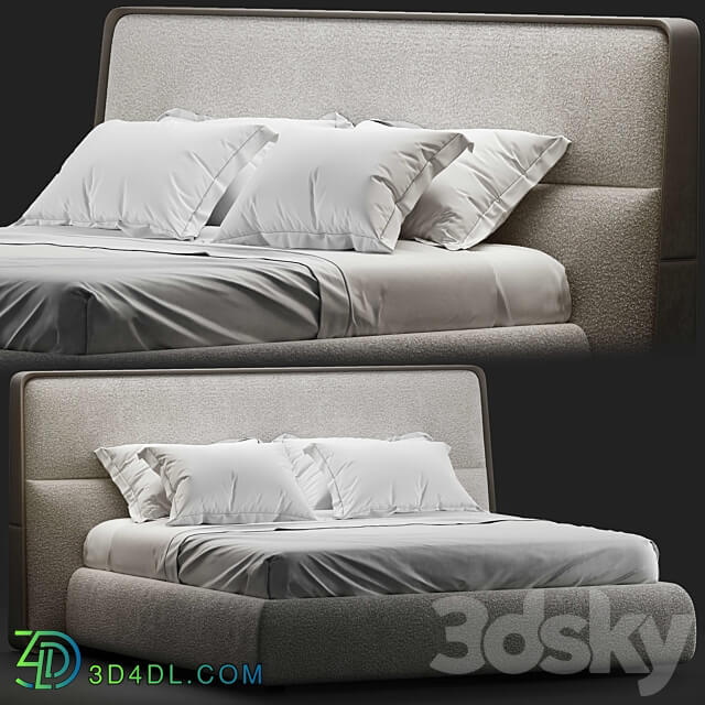 Giorgetti frame bed Bed 3D Models