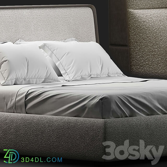 Giorgetti frame bed Bed 3D Models