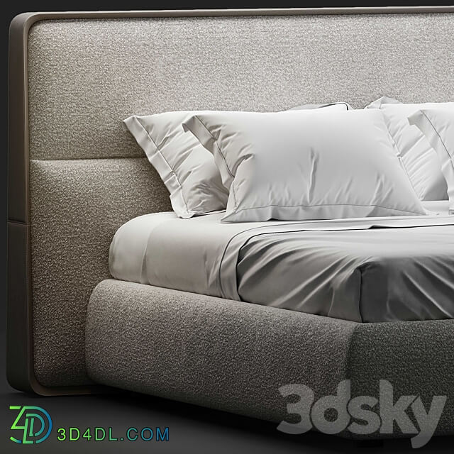 Giorgetti frame bed Bed 3D Models