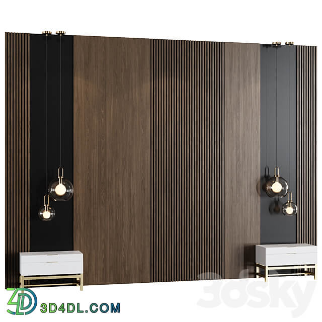 Decotarive Wall panel 067 Other decorative objects 3D Models