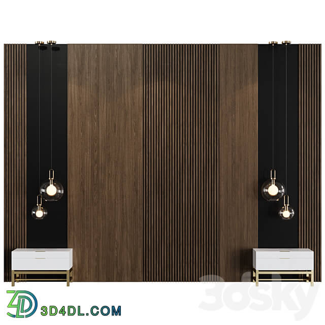 Decotarive Wall panel 067 Other decorative objects 3D Models