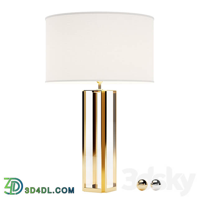 RESTORATION HARDWARE ROBESON TABLE LAMP 3D Models