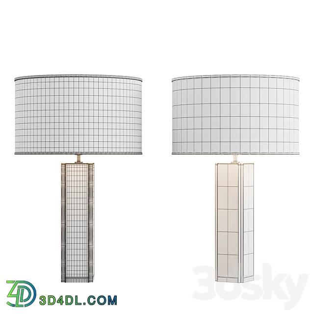 RESTORATION HARDWARE ROBESON TABLE LAMP 3D Models