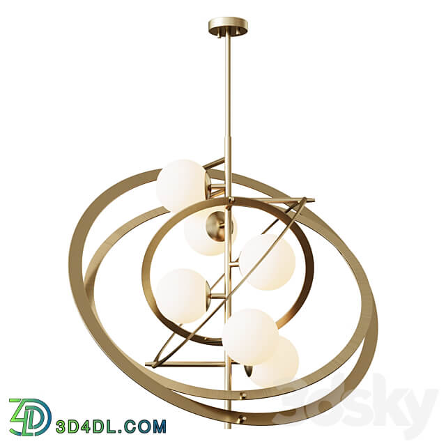 Eichholtz chandelier CHANDELIER SPACE light fixture Pendant light 3D Models