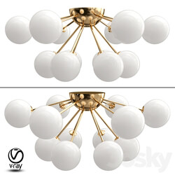 FREYA ALEXIS FR5120CL 12G Ceiling lamp 3D Models 