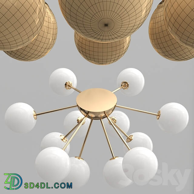 FREYA ALEXIS FR5120CL 12G Ceiling lamp 3D Models