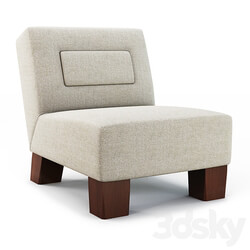 Bruno Moinard San Francisco easy chair 3D Models 