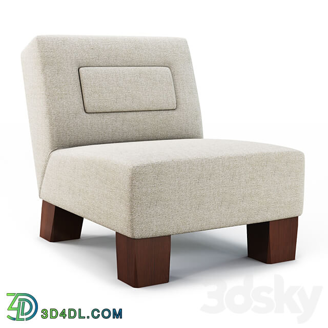 Bruno Moinard San Francisco easy chair 3D Models