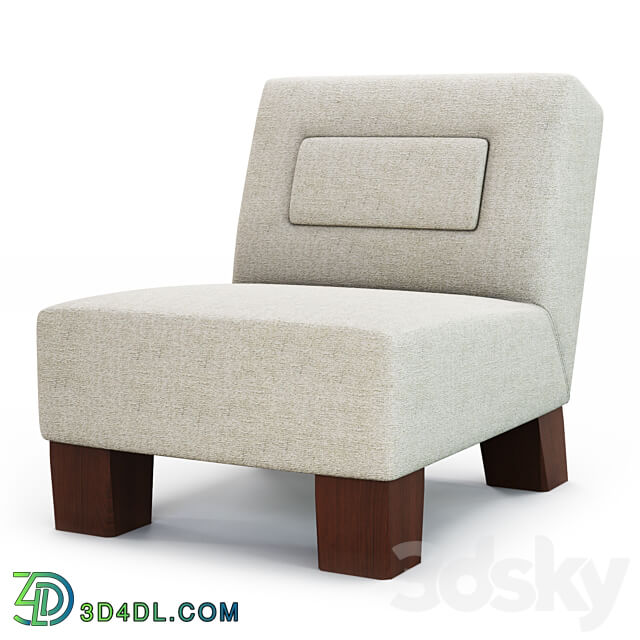 Bruno Moinard San Francisco easy chair 3D Models