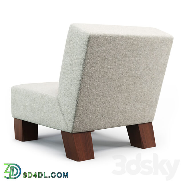 Bruno Moinard San Francisco easy chair 3D Models