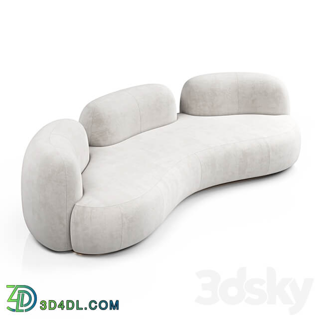 Tateyama XL Sofa 3 backs By Secolo 3D Models