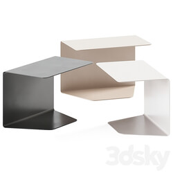 Cozy 1 Low Table Mdf Italia Side 3D Models 