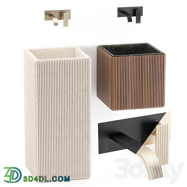 Adda Freestanding basin 3D Models