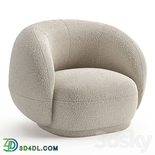 Tacchini Julep Armchair 3D Models