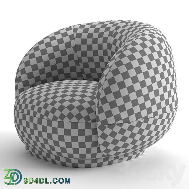 Tacchini Julep Armchair 3D Models