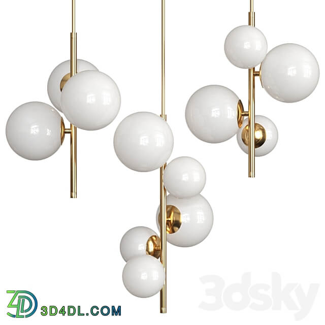 Croco collection Pendant light 3D Models