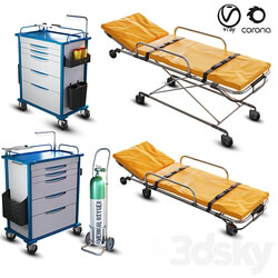 hospital equipment vol 2 3D Models 