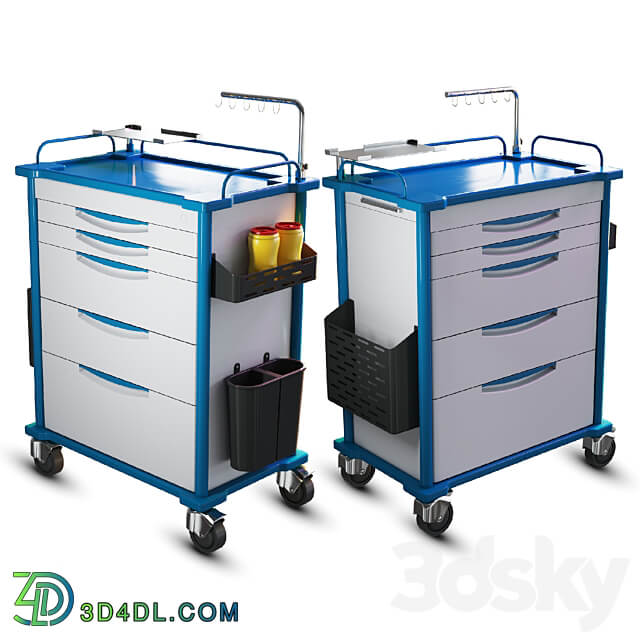 hospital equipment vol 2 3D Models