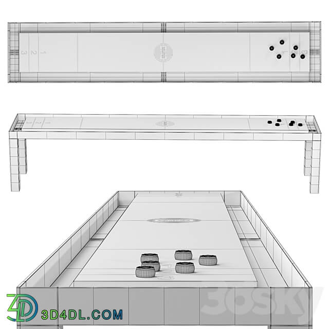 Shuffleboard Parsons 3D Models