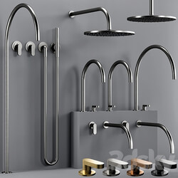 COCOON JP bathroom faucet set Faucet 3D Models 