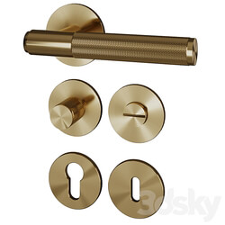 Buster Punch CROSS DOOR HANDLE KEY LOCK 1 Miscellaneous 3D Models 