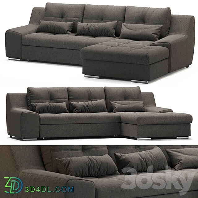 Corner sofa Midgard 3D Models