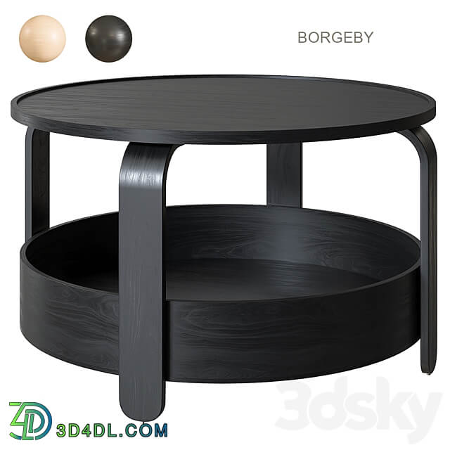 IKEA BORGEBY Coffee table 3D Models