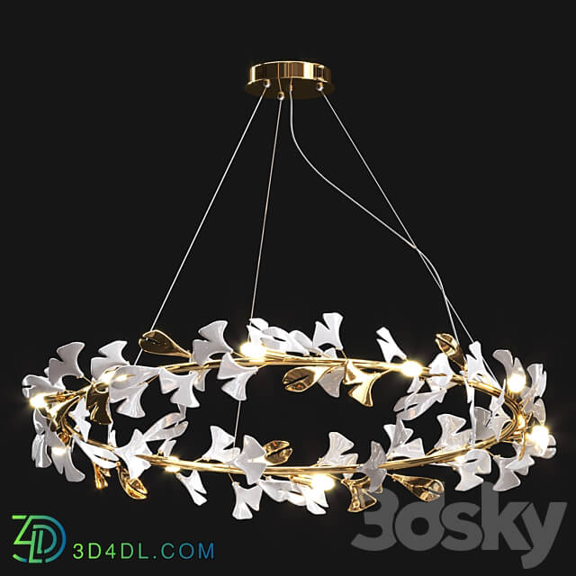 Cosmo Flower Chandelier 80 Pendant light 3D Models