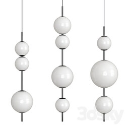 Beads Pendant light 3D Models 