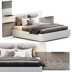 Felis sommy big Bed 3D Models 