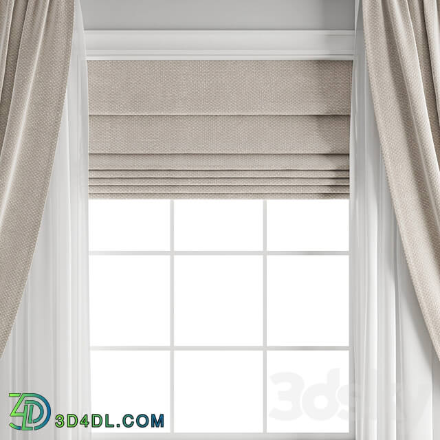 Curtain 421 3D Models