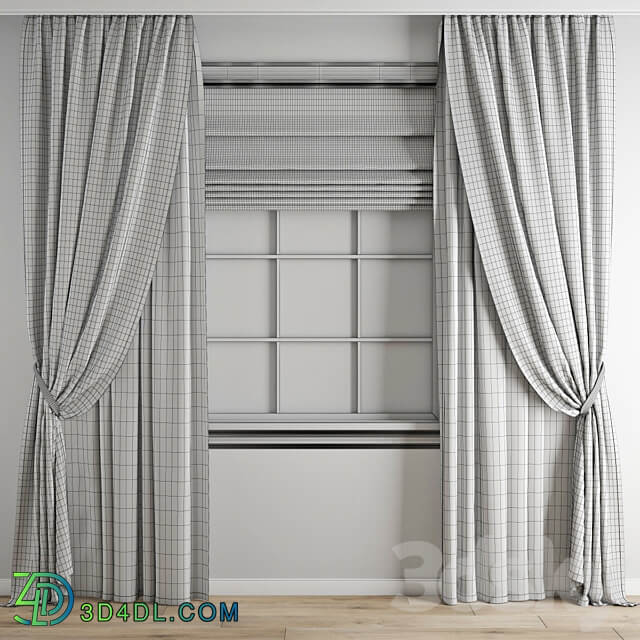 Curtain 421 3D Models