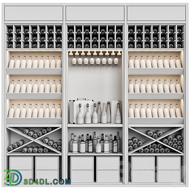 wine cellar 05 3D Models