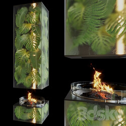 Fito fireplace Greenbox Vargov Design 3D Models 