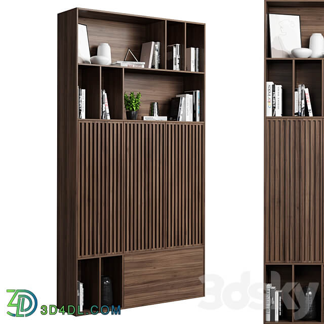 Rack and Bookcase 019 3D Models