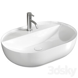 Sink Duravit Luv 0380600000 60cm 3D Models 