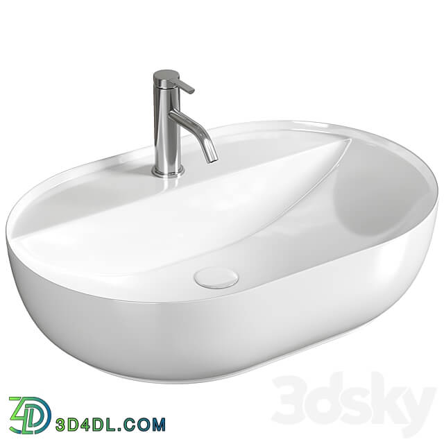 Sink Duravit Luv 0380600000 60cm 3D Models